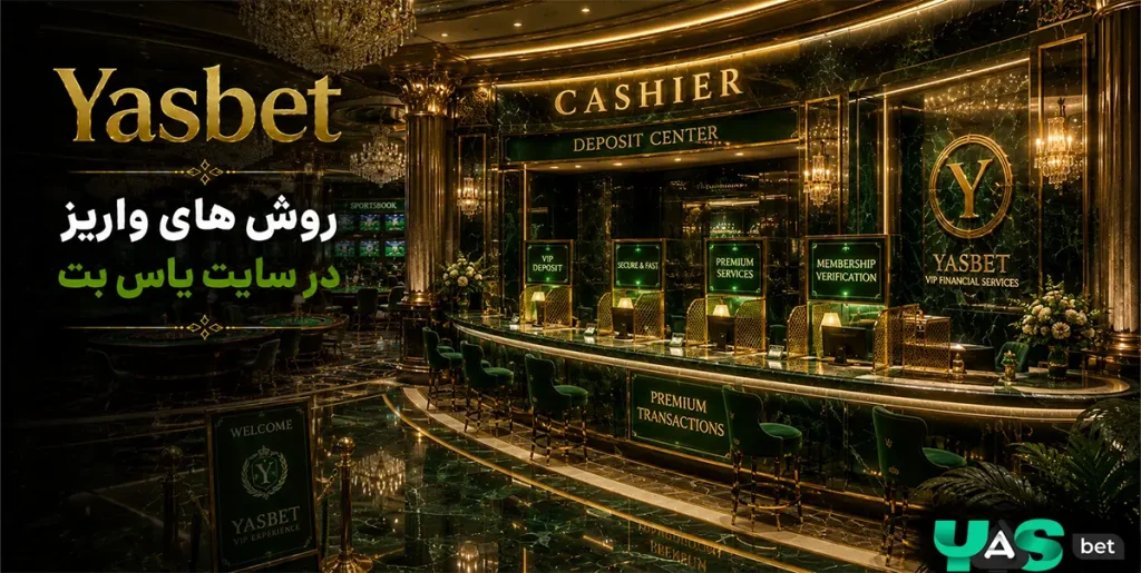 روشهای واریز در سایت یاس بت